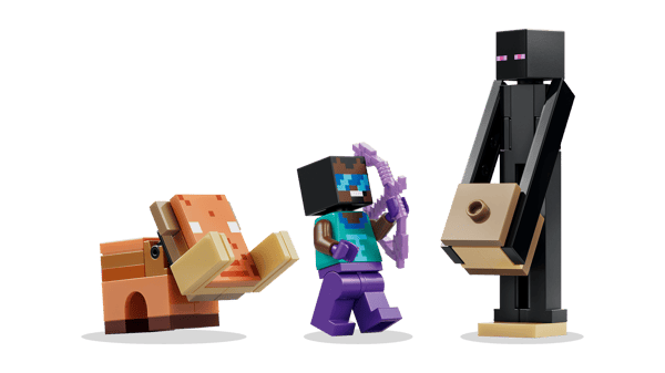 LEGO 21584 Voyage à travers les Portails du Nether et de l’Ender — visuel 3 sur 8