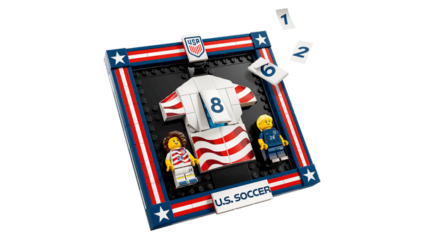 LEGO 43033 Maillot 2026 de l’équipe nationale américaine de foot — visuel 7 sur 8