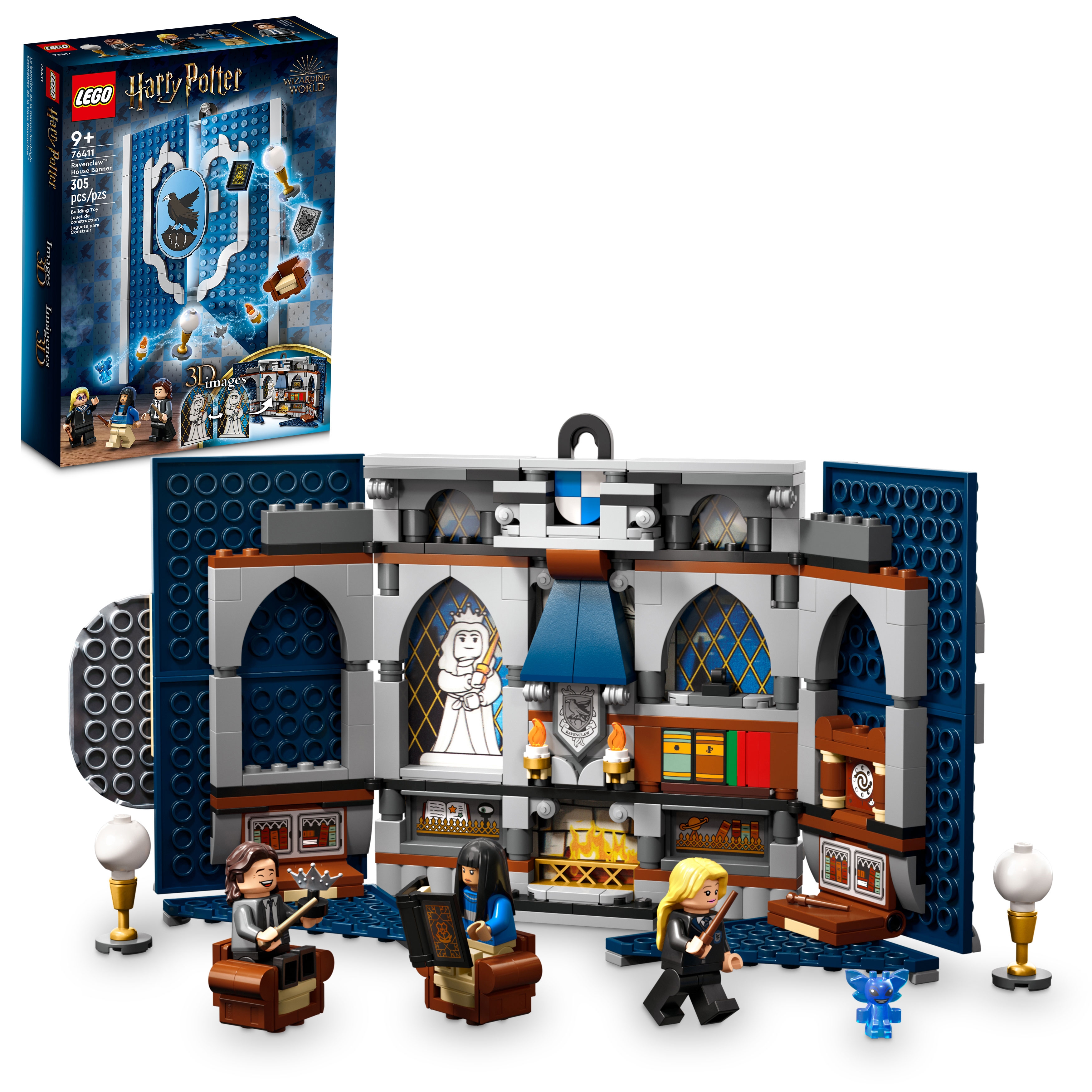 Consejo gráfico imagen Ravenclaw™ House Banner 76411 | Harry Potter™ | Buy online at the Official  LEGO® Shop US