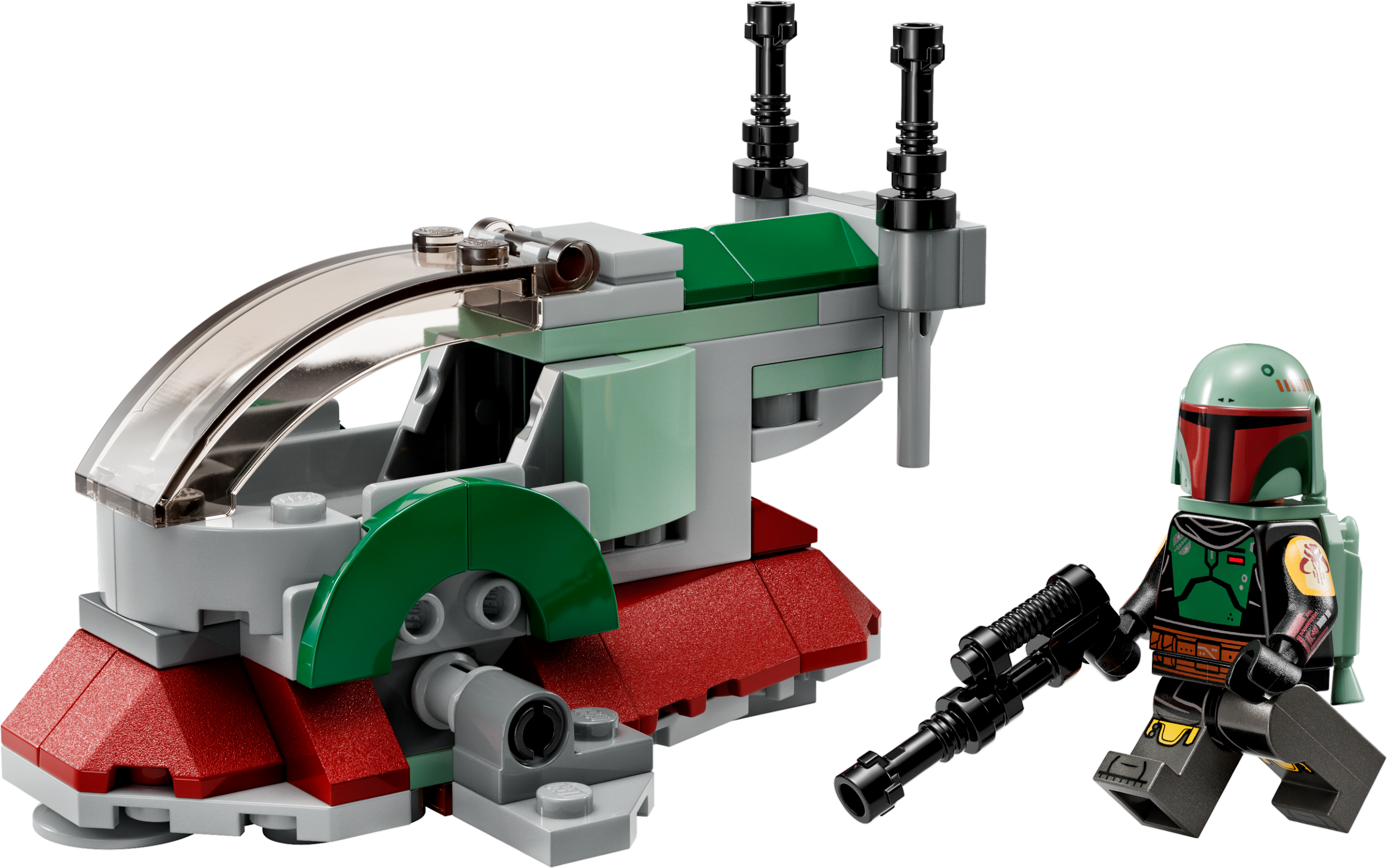 Spænde Produktion korn Microfighter af Boba Fetts™ rumskib 75344 | Star Wars™ | Officiel LEGO®  Shop DK