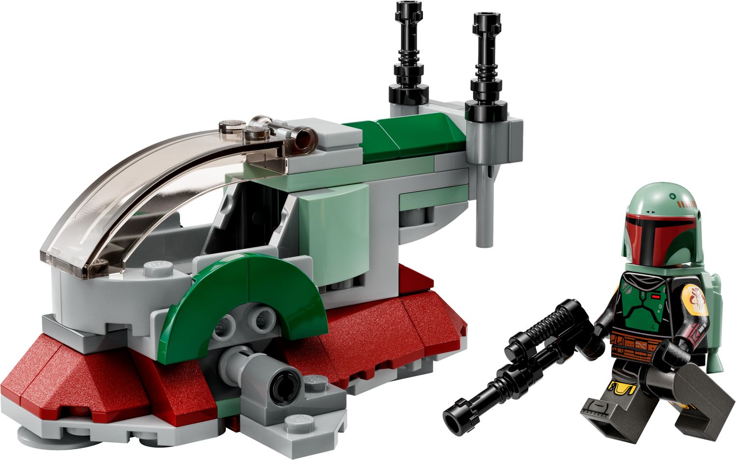 Boba Fett's Starship™ Microfighter 75344 Star Wars™ Buy online at the Official LEGO® Shop GB