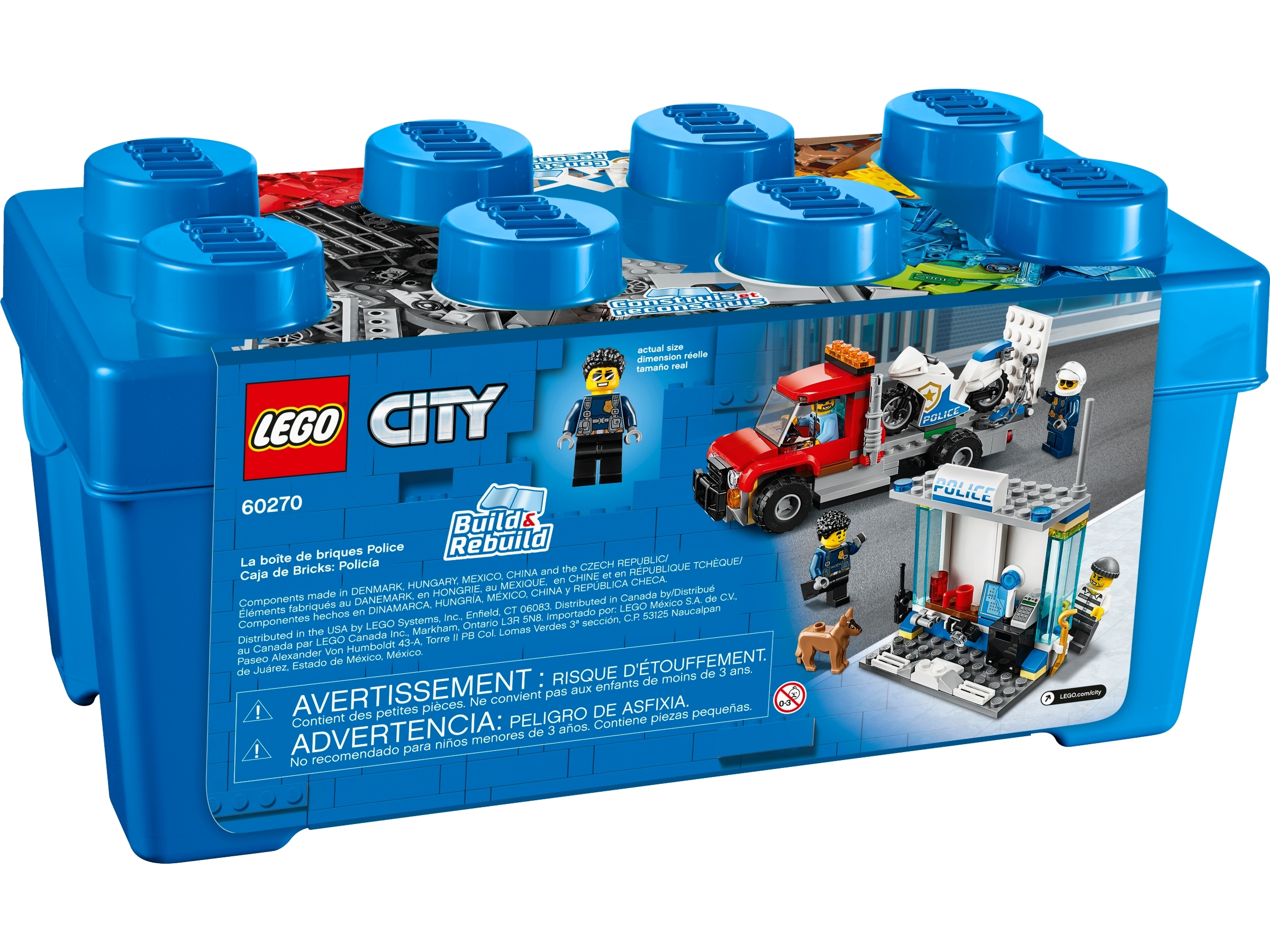 +NEU & OVP+ LEGO City Polizei-Steinebox LEGO 60270 NEUERSCHEINUNG! 