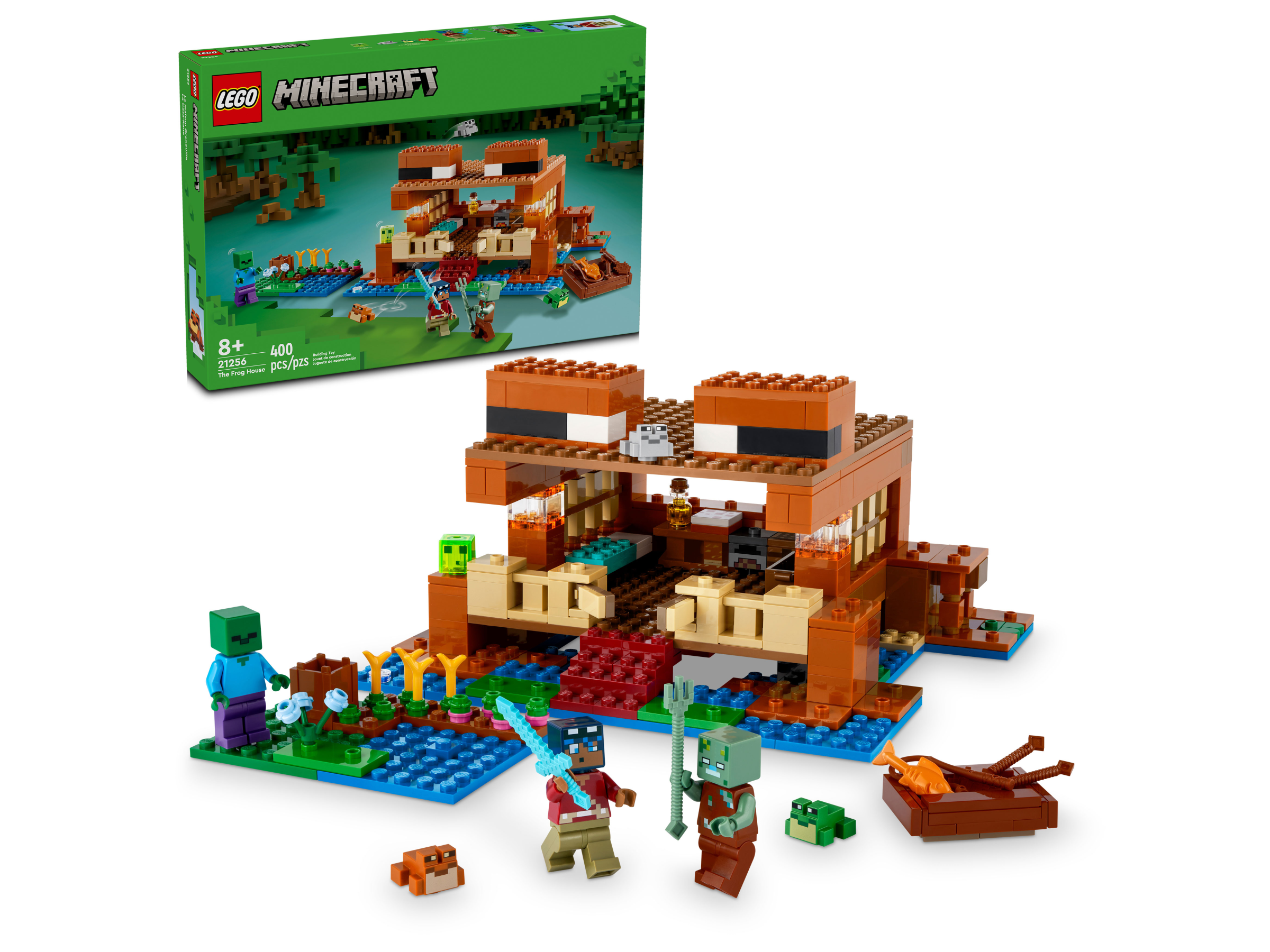 The Frog House 21256 | Minecraft® | Buy online at the Official LEGO® Shop US