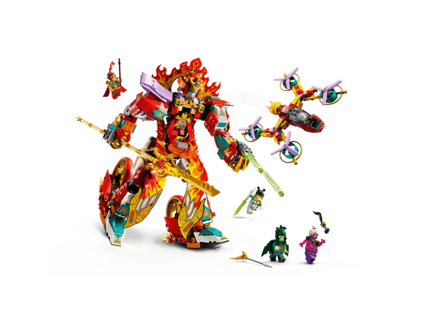 LEGO 80057 Le robot Cercle de feu de Nezha — visuel 3 sur 8