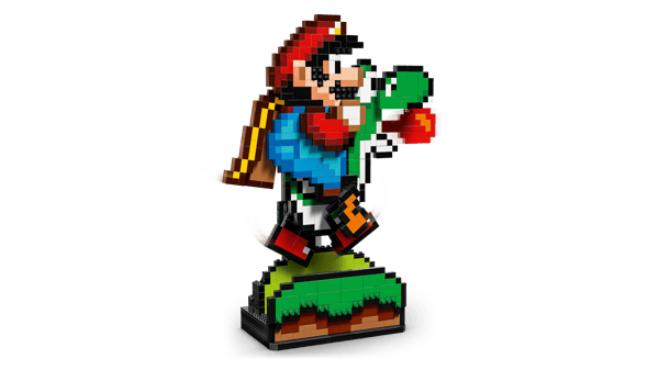 LEGO 71438 Super Mario World™ Mario et Yoshi — visuel 3 sur 8