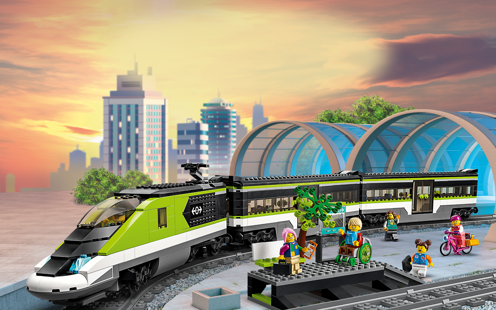 LEGO 7996 City Train Rail Crossing