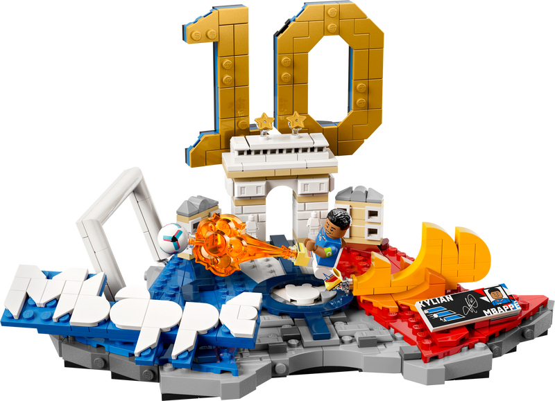 Le set LEGO 43013 Kylian Mbappé - Best of