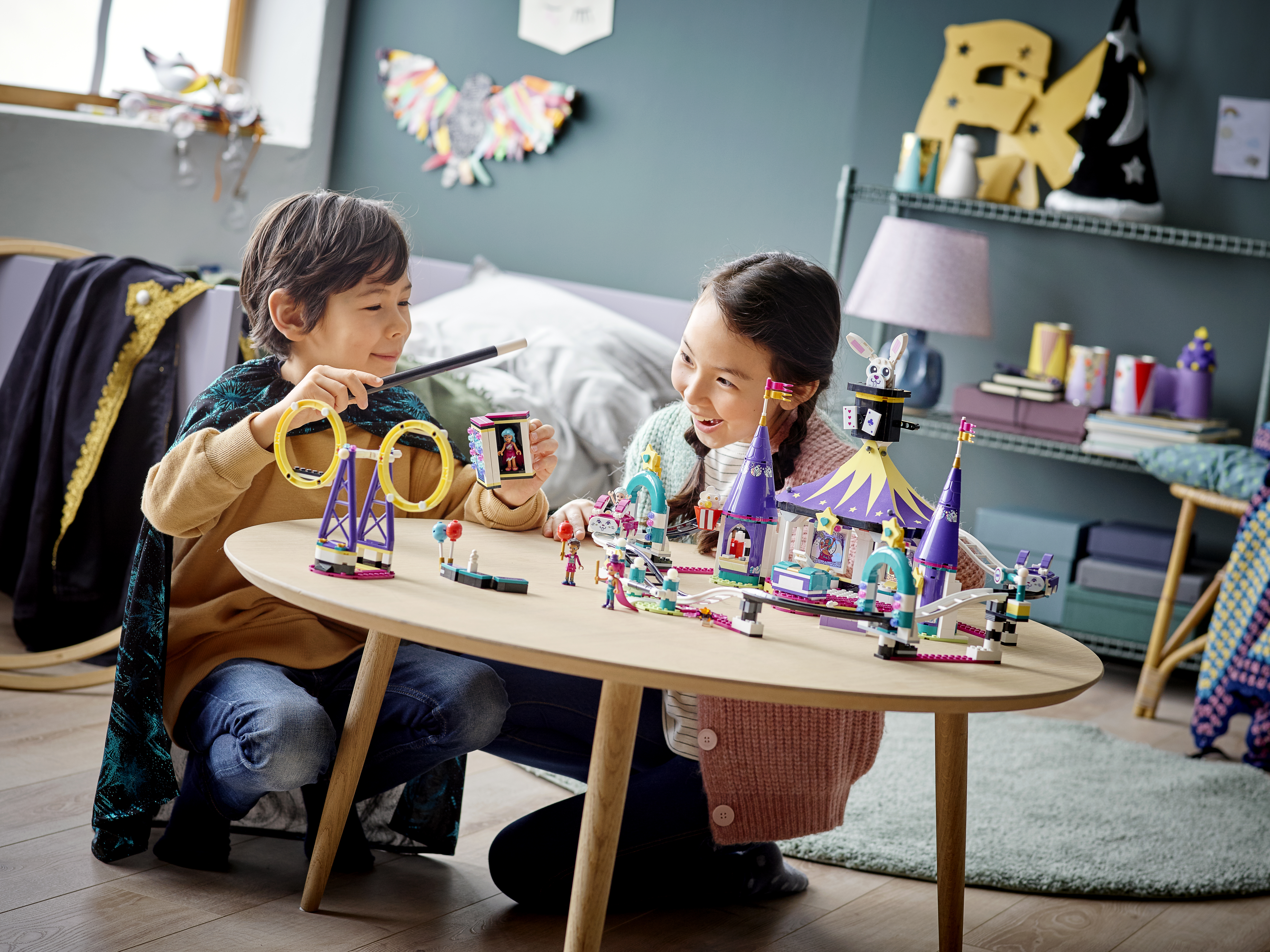 Magical Funfair Roller Coaster 41685 | Friends | Buy online at the