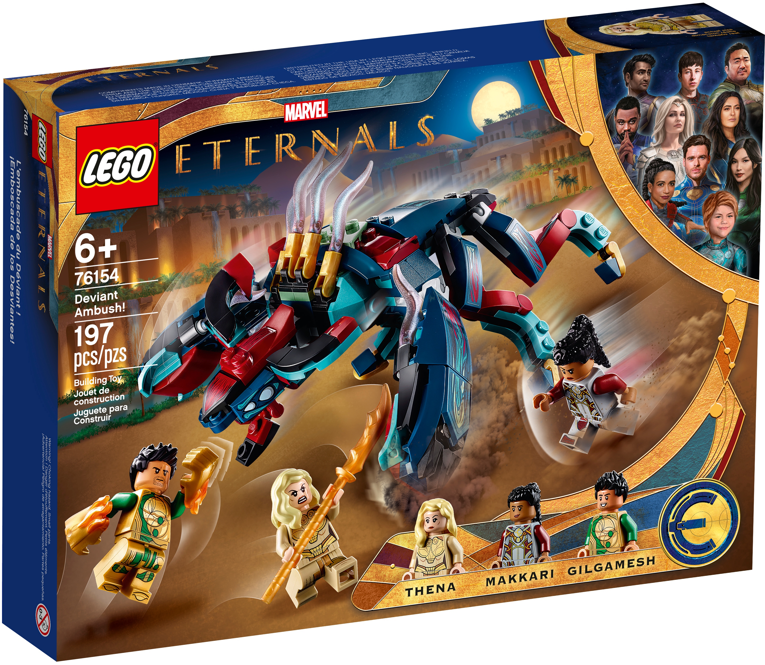 LEGO Marvel Eternals Deviant Ambush Set 76154 