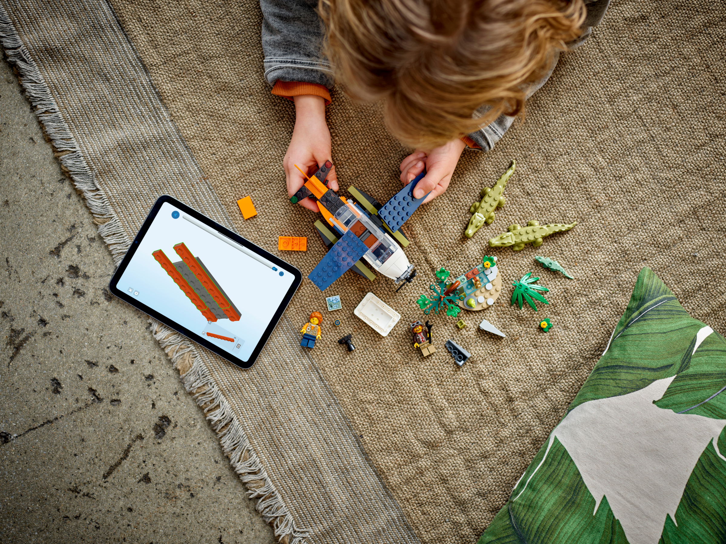 ジャングル探検 水上飛行機 60425 | シティ |レゴ®ストア公式