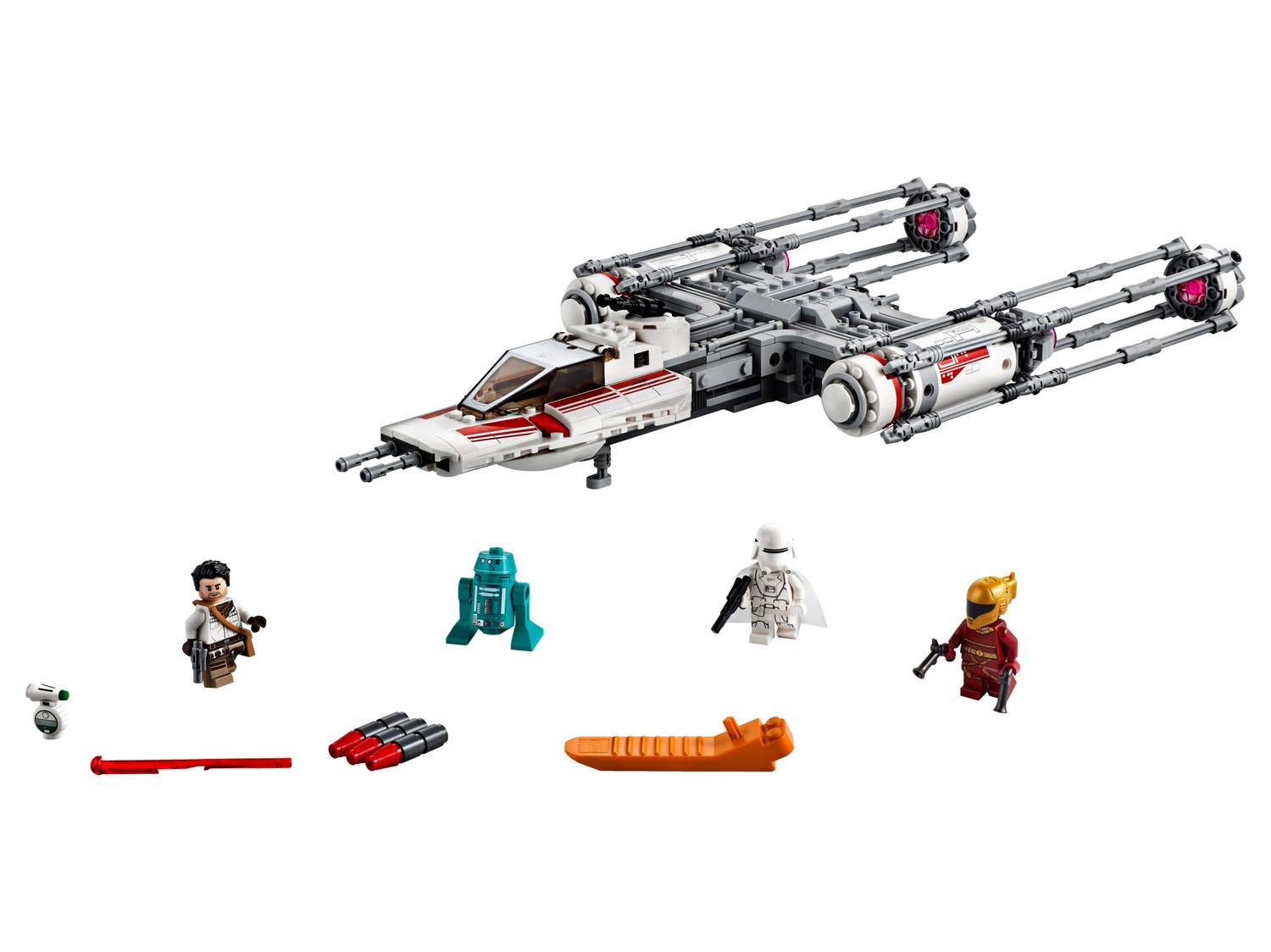 etikette virtuel Afstå Resistance Y-Wing Starfighter™ 75249 | Star Wars™ | Buy online at the  Official LEGO® Shop US
