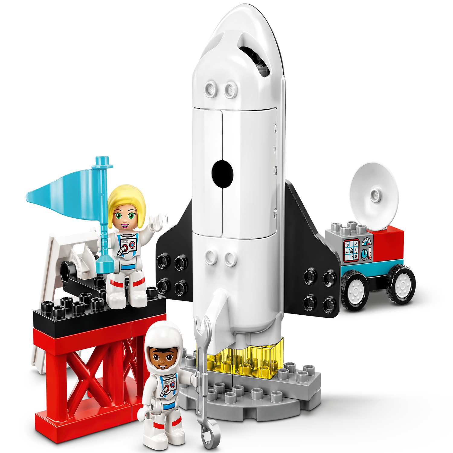 LEGO DUPLO Town Space Shuttle Mission 10944 Building Toy; Space Shuttle  Creative Learning Playset, New 2021 (23 Pieces) – Giochi e Prodotti per  l'Età Evolutiva