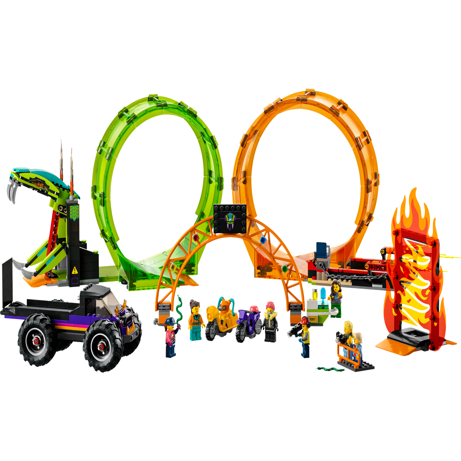 Double Loop Stunt Arena 60339 | City | Buy online at the Official LEGO®  Shop CA