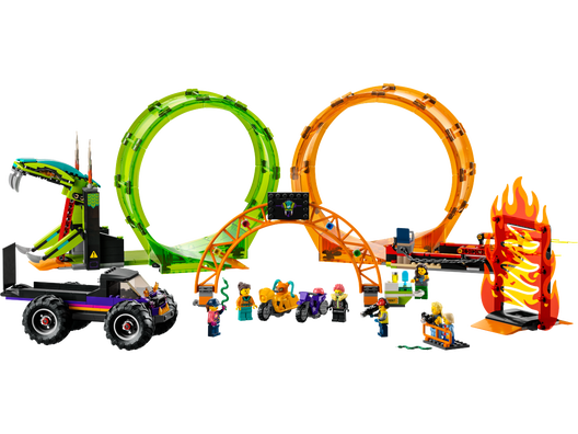 LEGO 60339 - Stuntarena med dobbelt loop