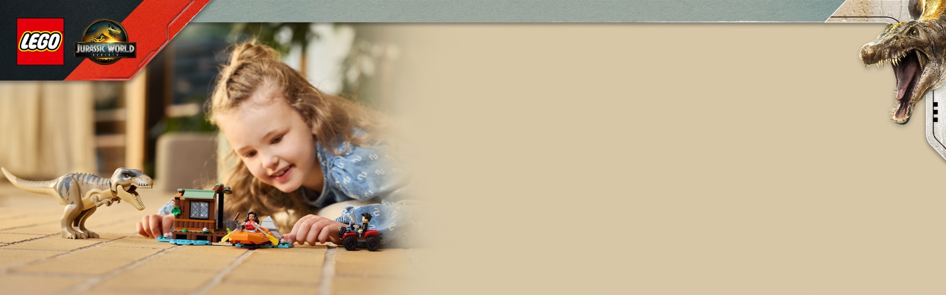 T-レックス 川づたいの脱出 76975 | ジュラシック・ワールド |レゴ