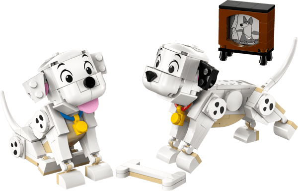 LEGO 43271 Lucky et Penny, les chiots des 101 Dalmatiens