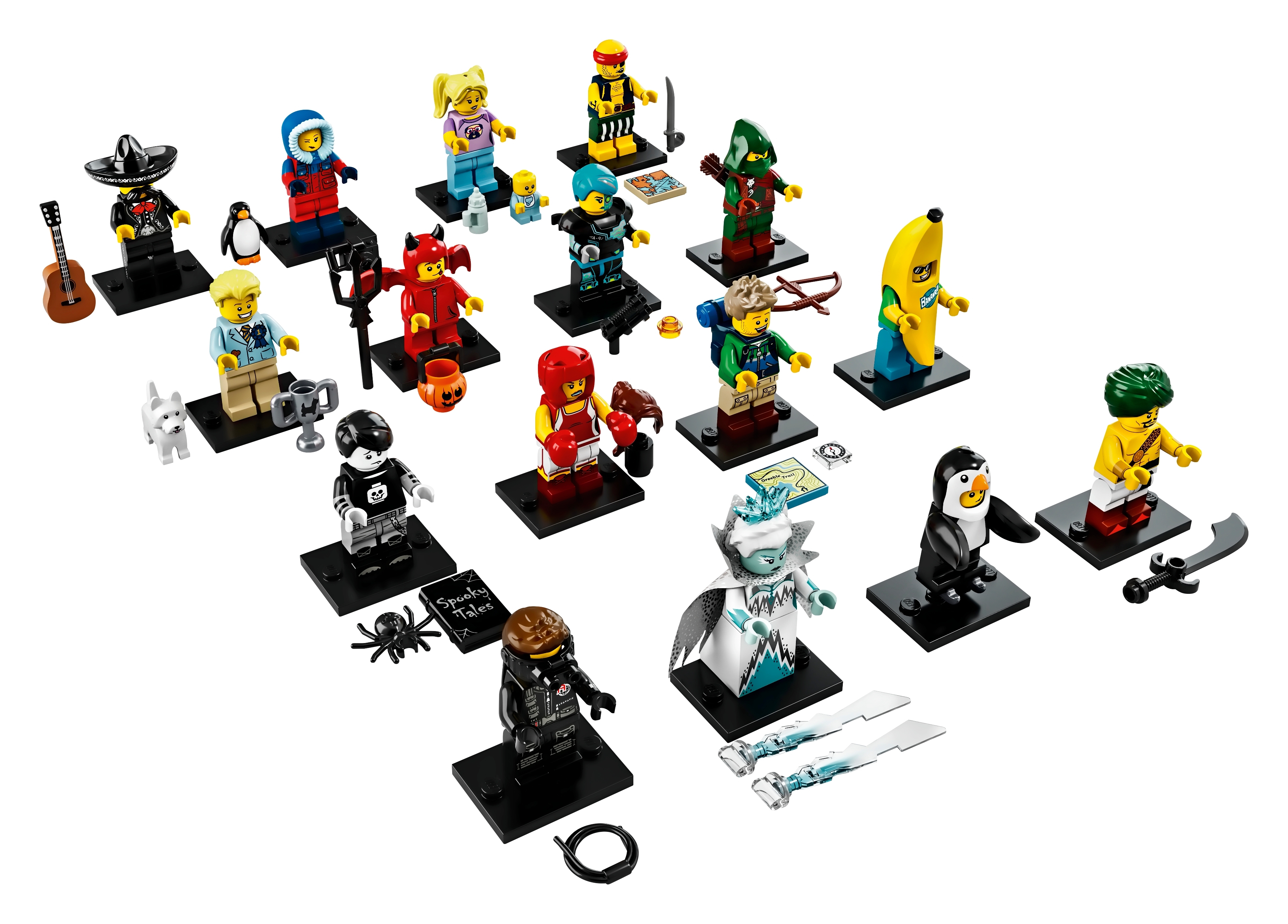 # 71013 SERIE 16: Einzelfigur LEGO MINIFIGUREN AUSWÄHLEN en 
