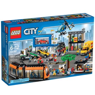 Tropezón Agradecido candidato Plaza de la Ciudad 60097 | City | Oficial LEGO® Shop ES