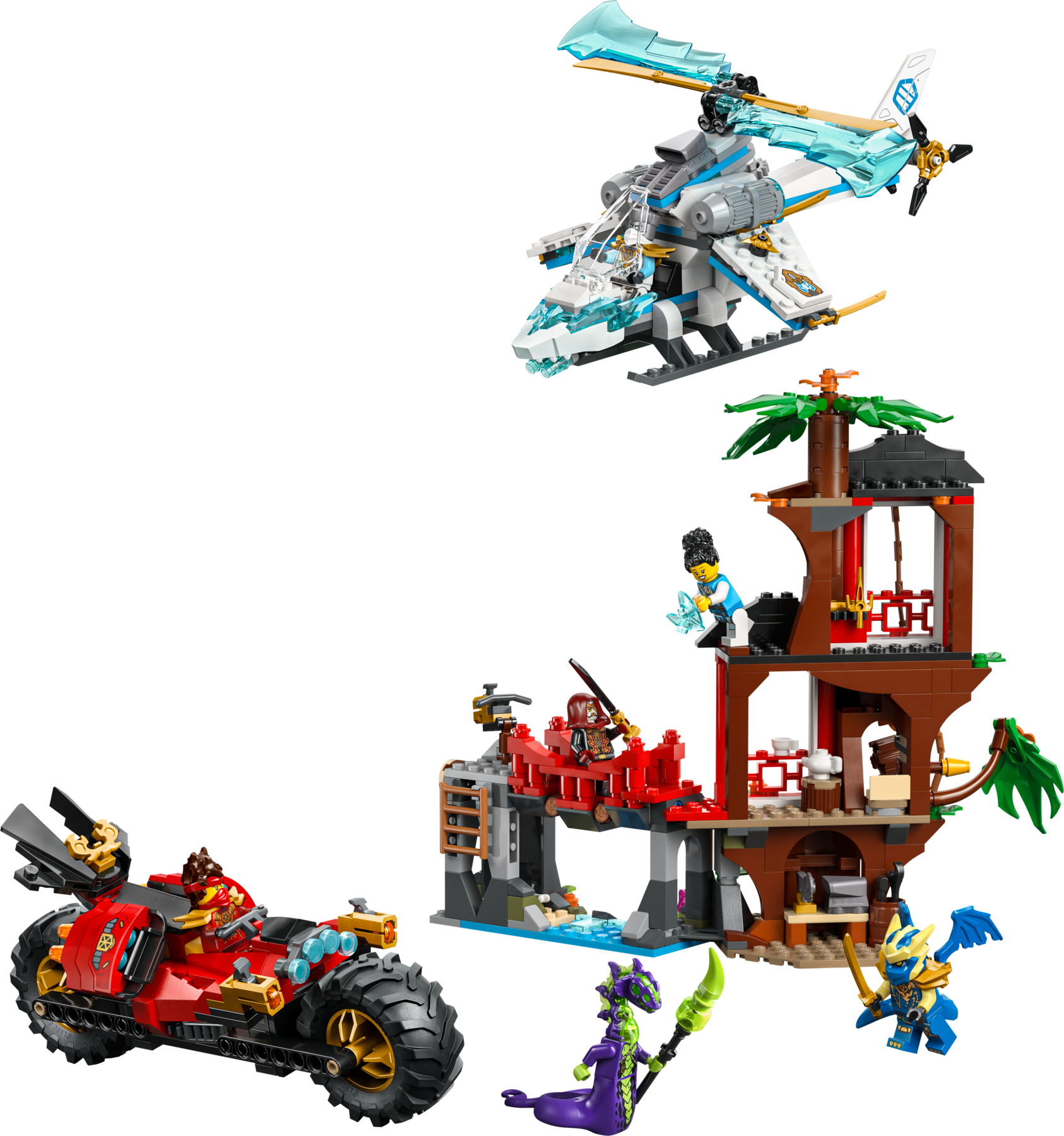 シルバニア　koharu Ninja Vehicle Tree House Battle 71857 | NINJAGO® | Buy online at