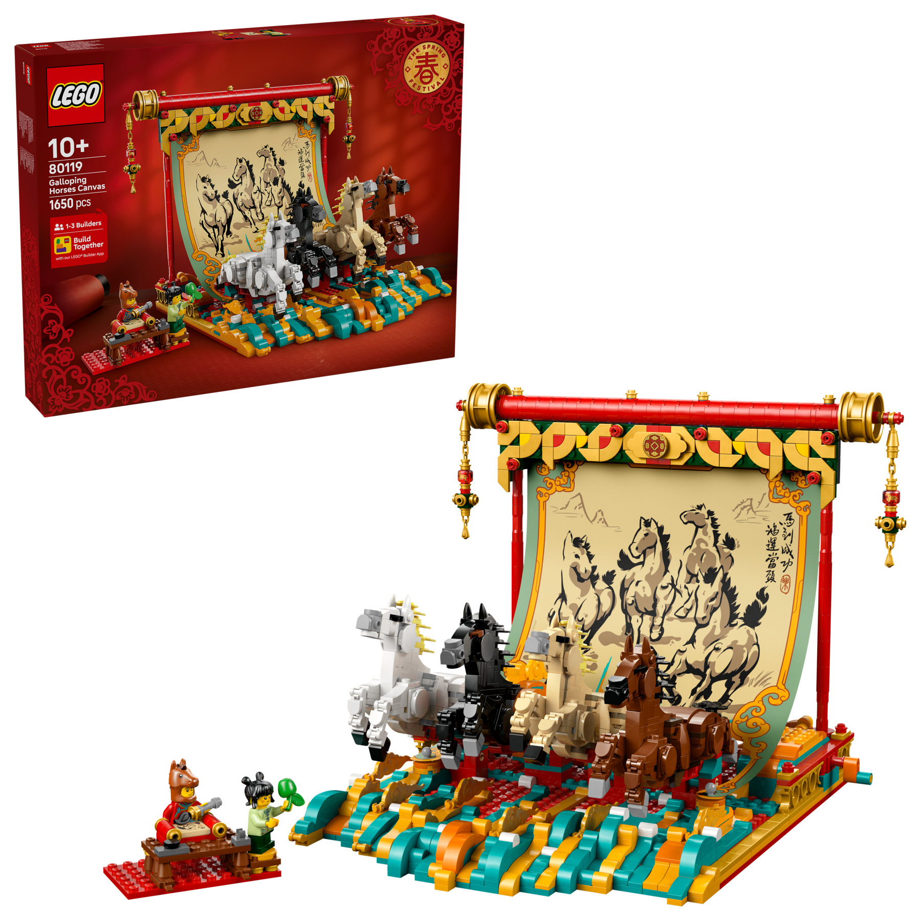 Galloping Horses Canvas 80119 | Other | Buy online at the Official