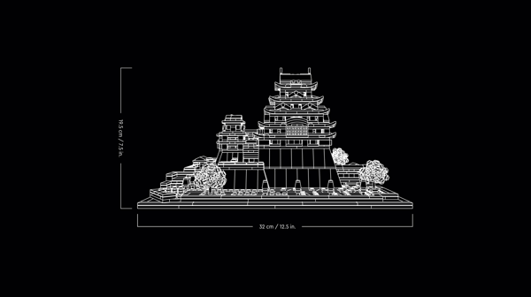 LEGO 21060 Le château d'Himeji — visuel 7 sur 8