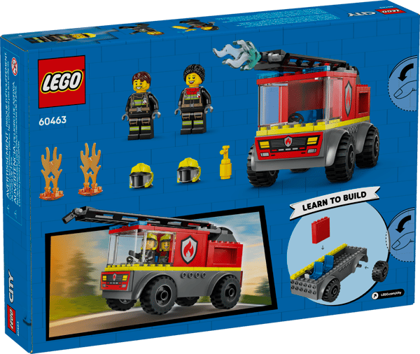 LEGO 60463 Camion de pompiers avec échelle — visuel 7 sur 7