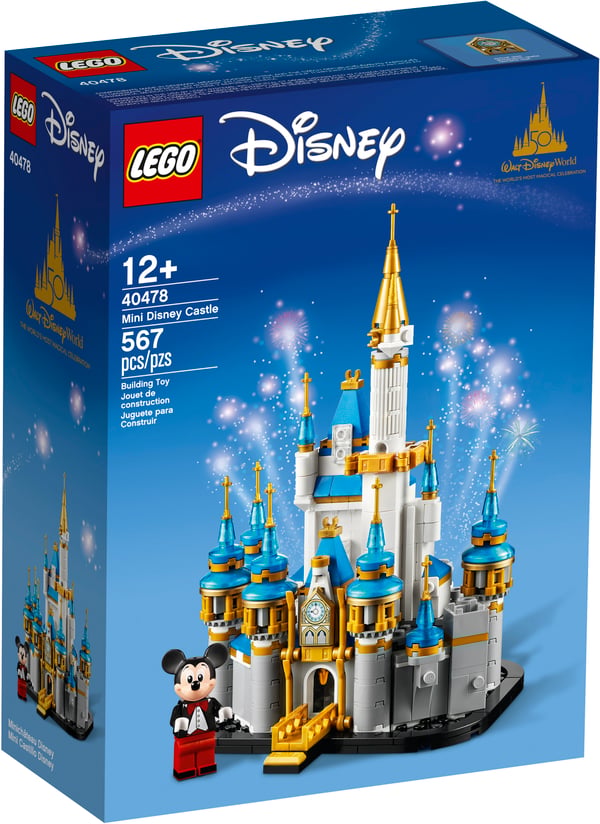 LEGO 40478 Le château Disney miniature — visuel 2 sur 6