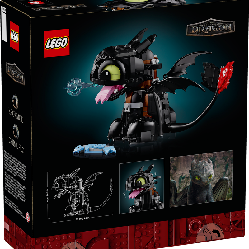 Cómo Entrenar a tu Dragón: Desdentao 10375 LEGO® Icons Oficial