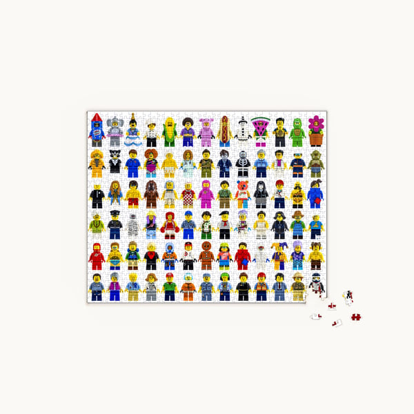 LEGO 5007071 Puzzle de 1 000 pièces Minifigurines — visuel 2 sur 4