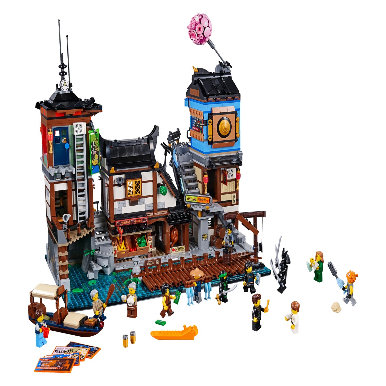 NINJAGO® City Docks 70657 | NINJAGO® | Buy online the Official LEGO®
