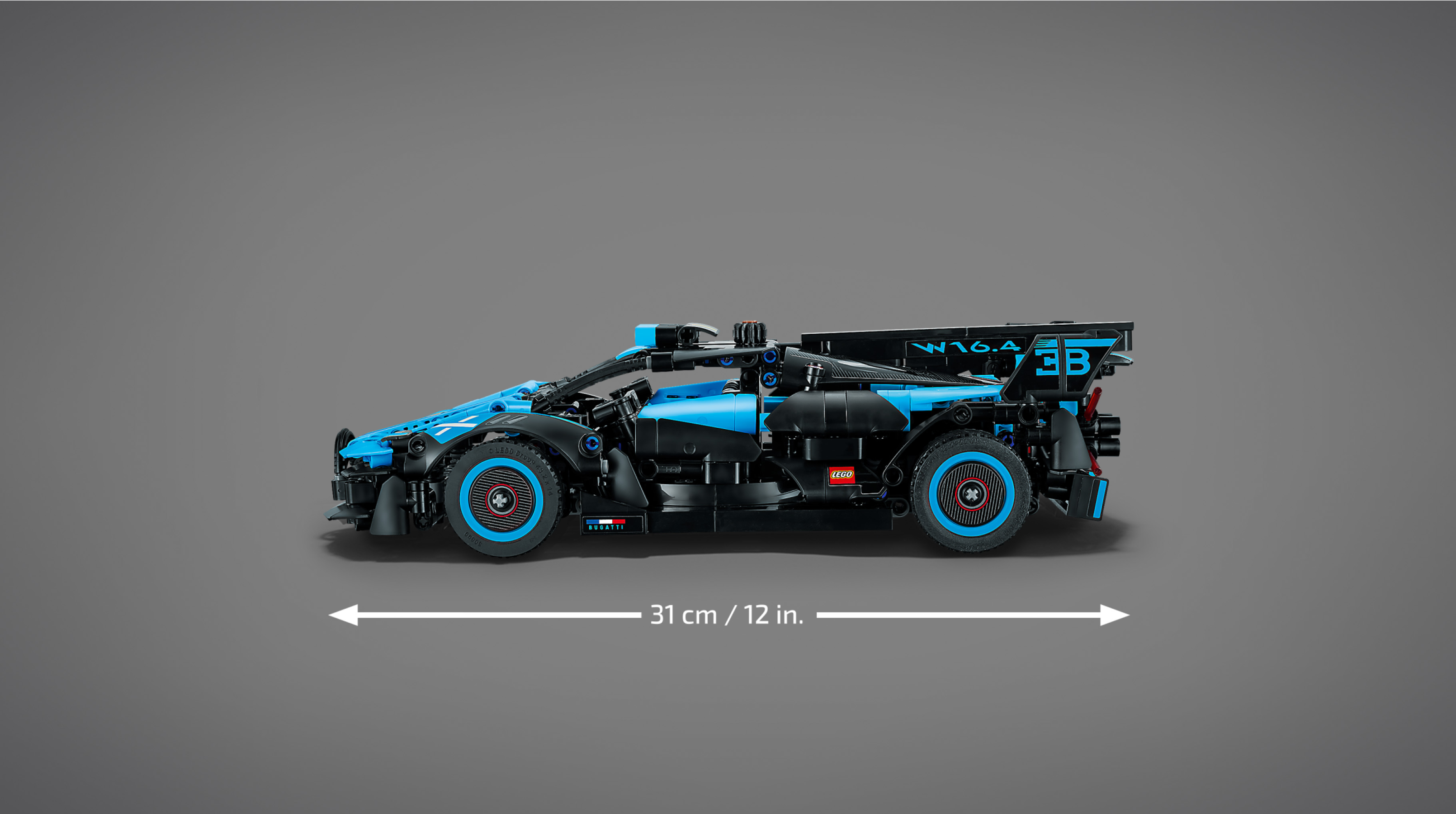 LEGO Technic 42162 Bugatti Bolide Agile Blue Car Model Set
