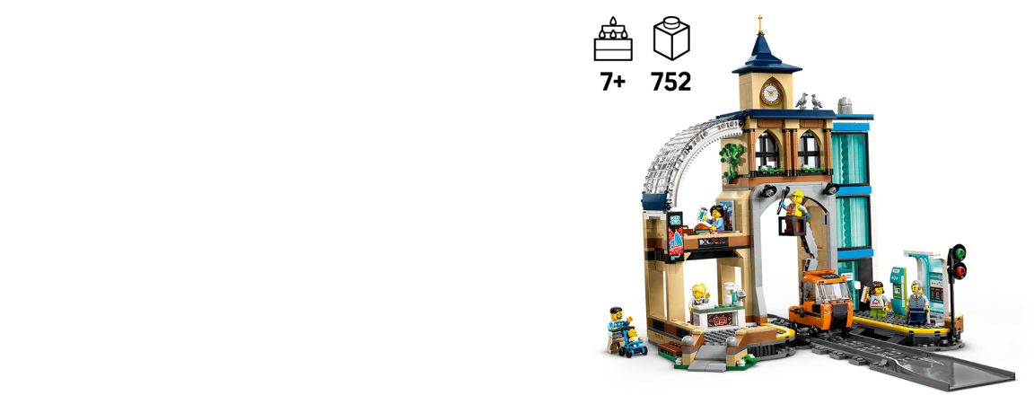 Central Train Station 60469 | City | Buy online at the Official
