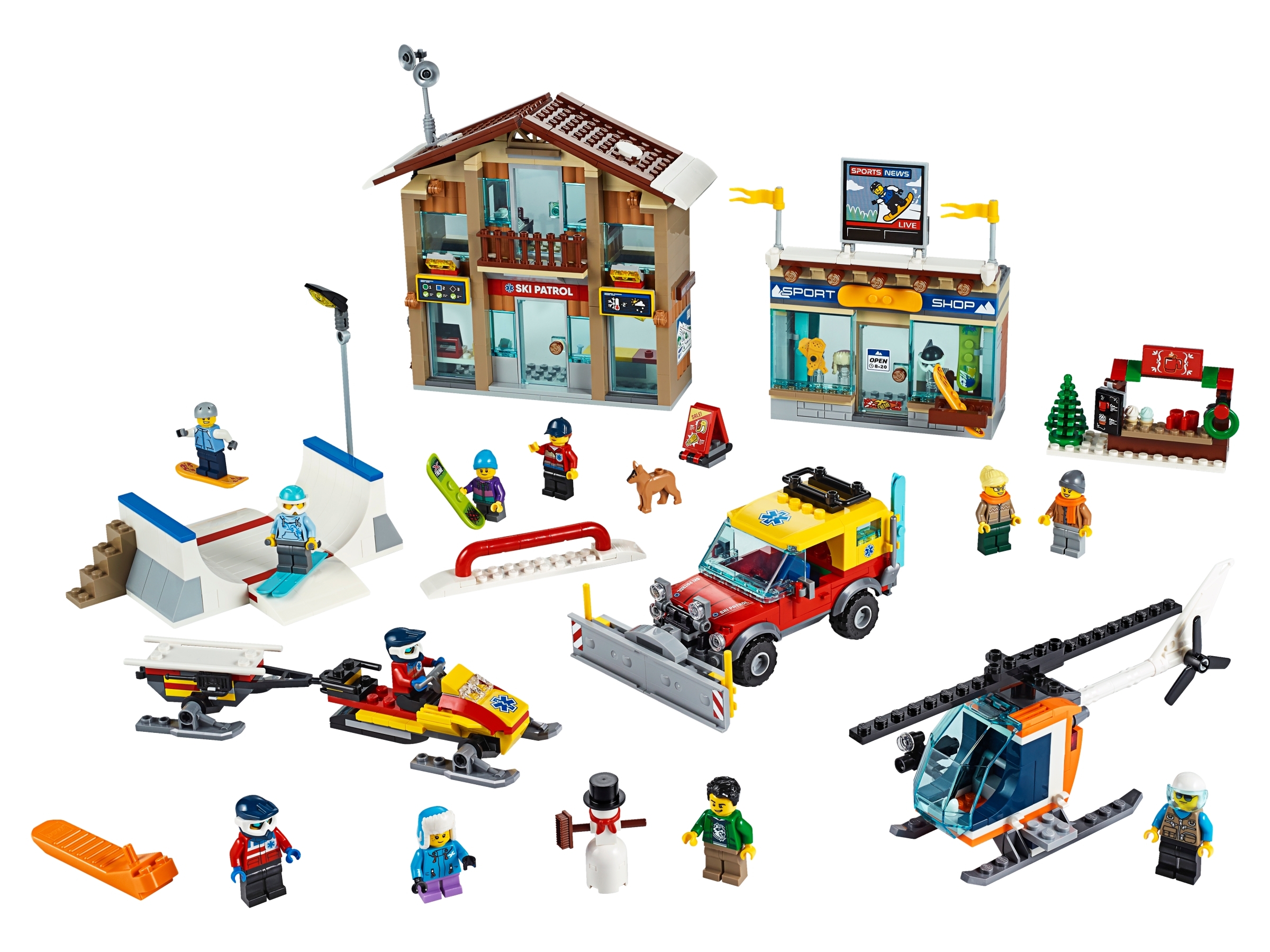 LEGO® City aus Set 60203 Rettungsstation NEU 