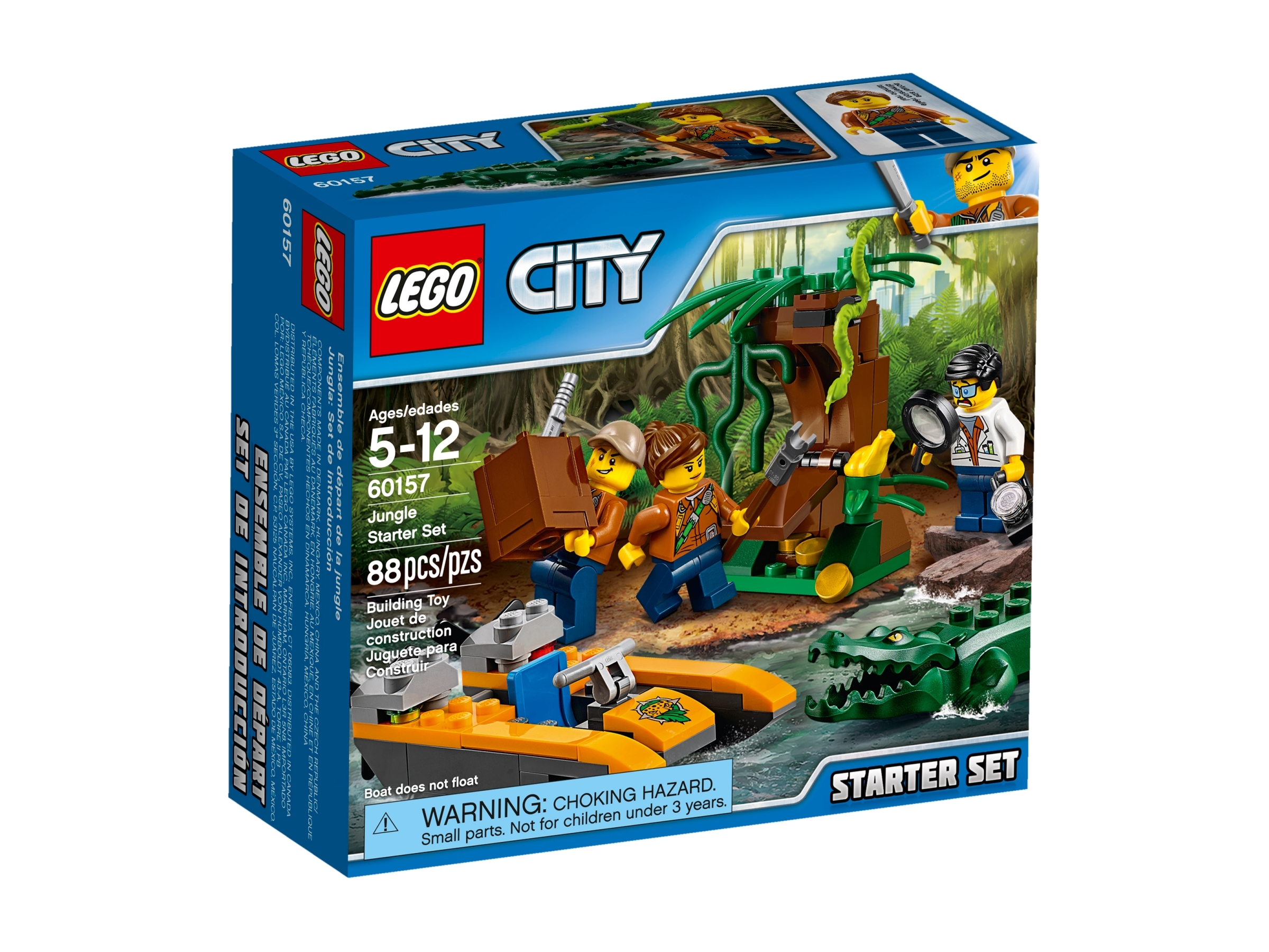 overeenkomst Wieg Tactiel gevoel Jungle startset 60157 | City | Officiële LEGO® winkel NL