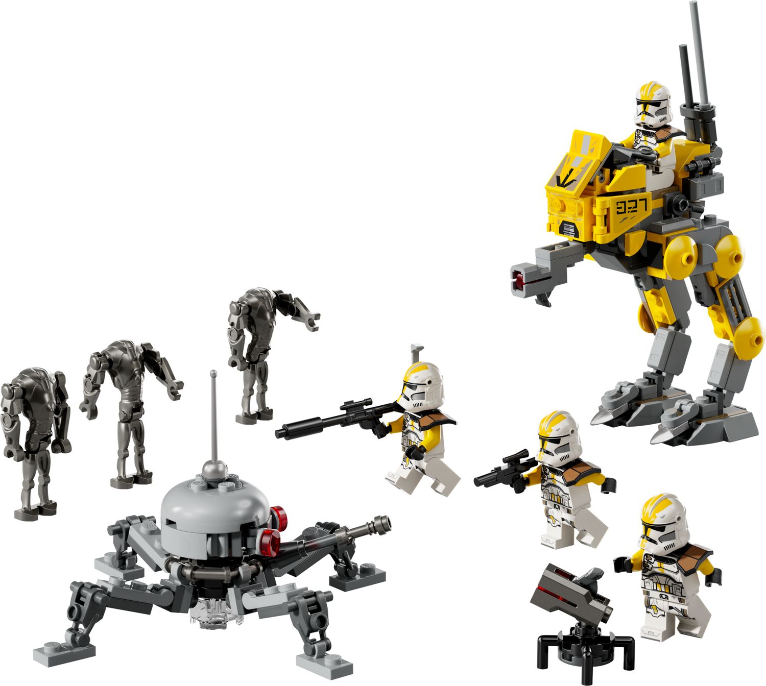 327th Star Corps Clone Troopers™ Battle Pack 75431 | Star Wars™ | Buy ...