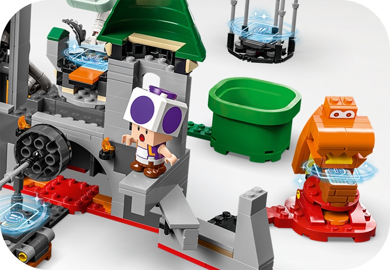 Dry Bowser Castle Battle Expansion Set 71423 | LEGO® Super Mario