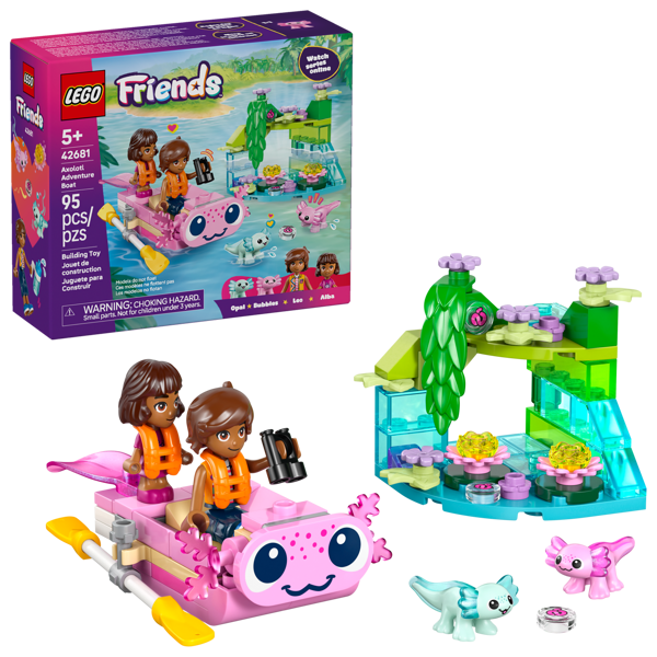 LEGO 42681 Le bateau d’aventures axolotl — visuel 2 sur 8