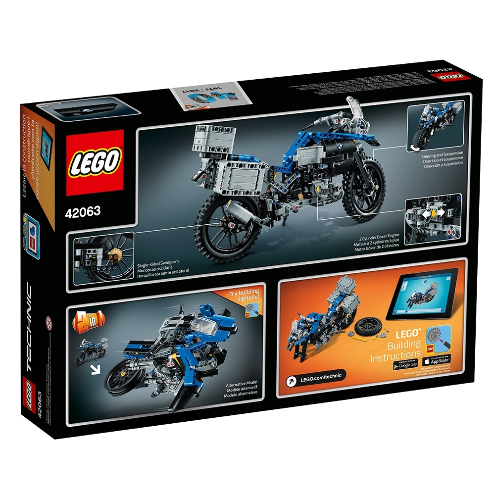 Lego BMW R 1200 GS Adventure 42063 for sale online 