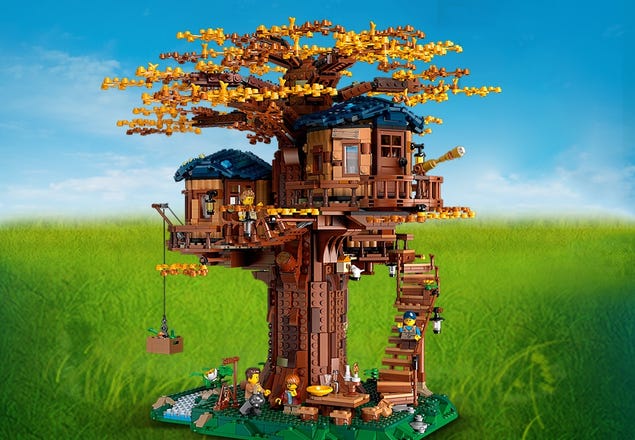 Indsigt Ødelægge udstrømning Tree House 21318 | Ideas | Buy online at the Official LEGO® Shop US