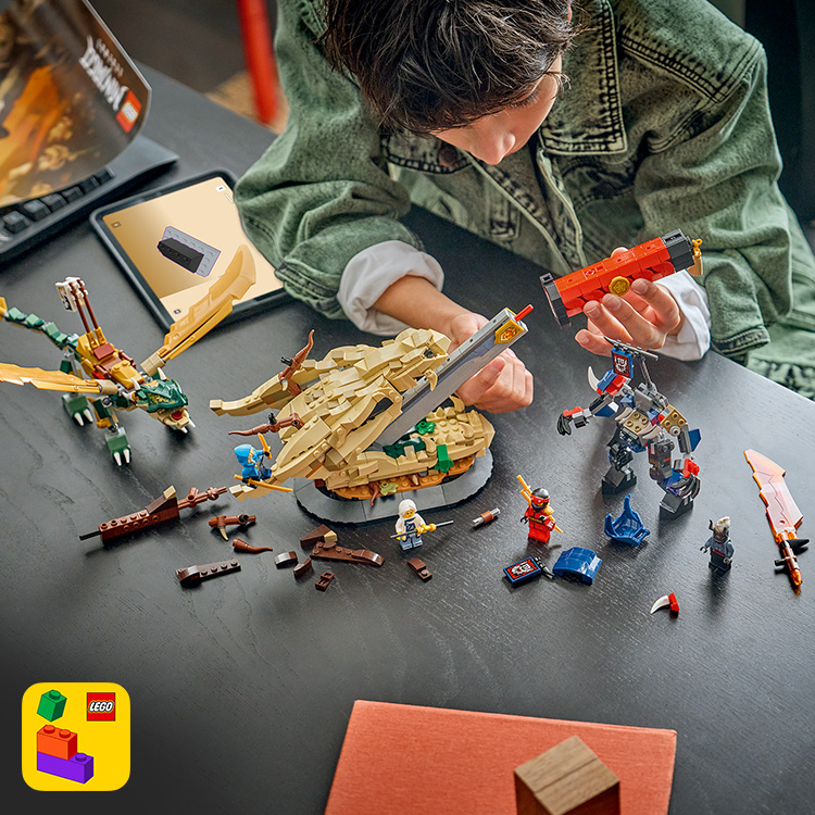 Battle at the Dragon's Blade 71871 | NINJAGO® | Buy online at the