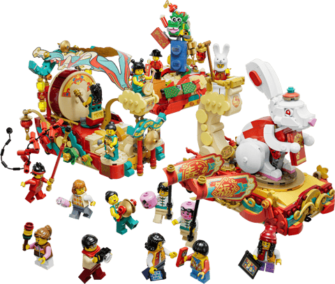 Sfilata del Capodanno Lunare — set LEGO 80111