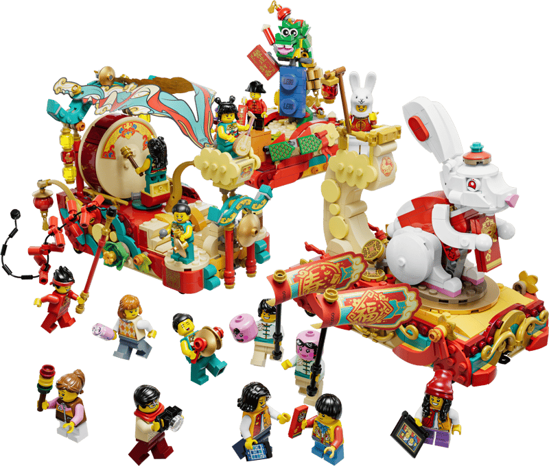 Sfilata del Capodanno Lunare — set LEGO 80111