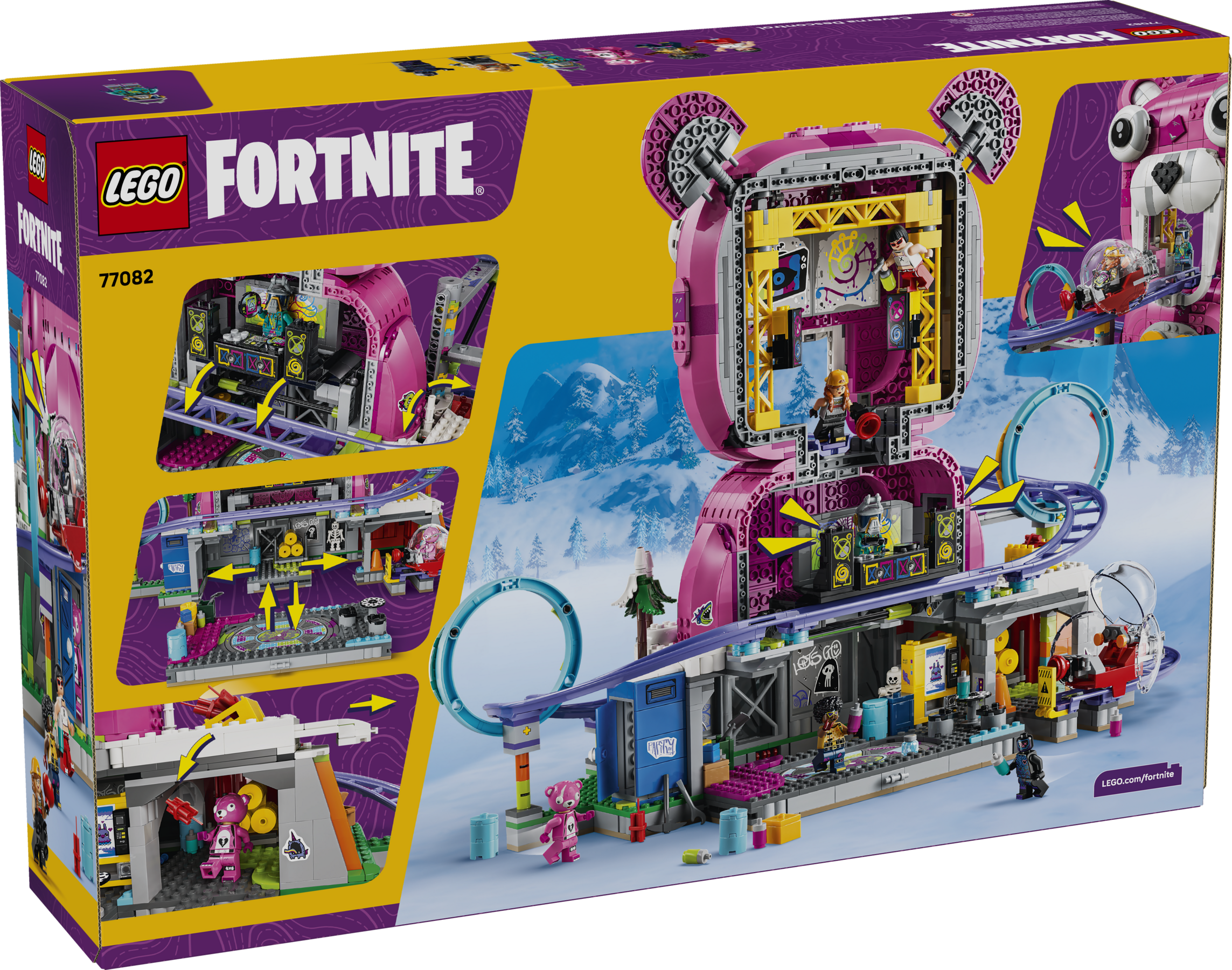Rave Cave 77082 | LEGO® Fortnite | Buy online at the Official LEGO