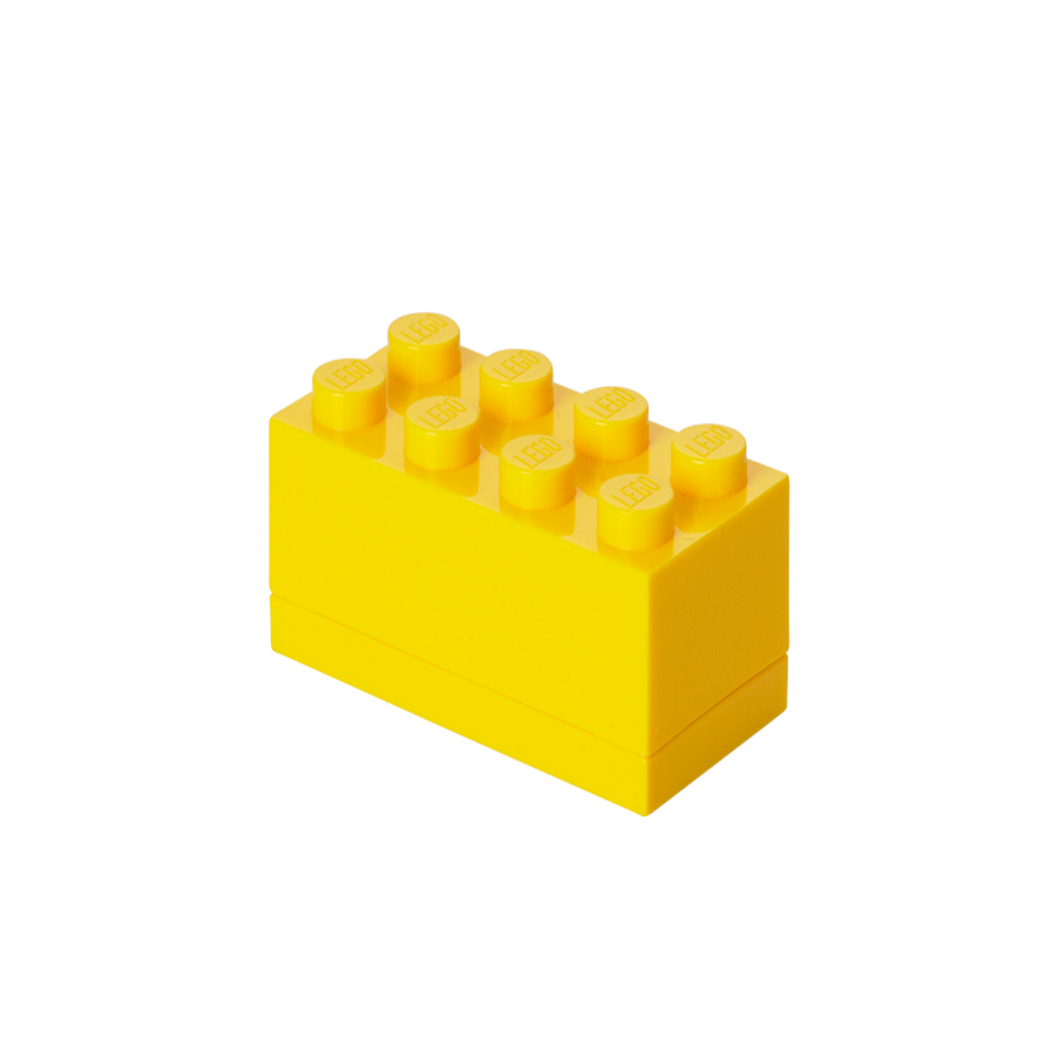 8-Stud Mini Box – Yellow