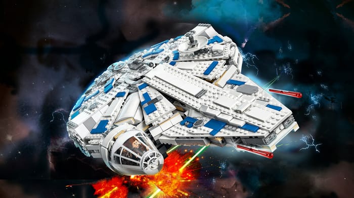 歴代レゴ®スター・ウォーズ™ ミニフィギュアスケール版ミレニアム 