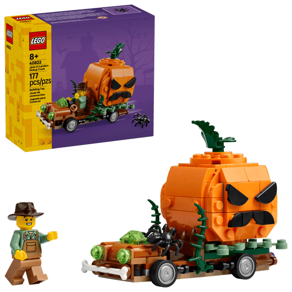 LEGO 40822 La camionnette de la citrouille d’Halloween — visuel 2 sur 8
