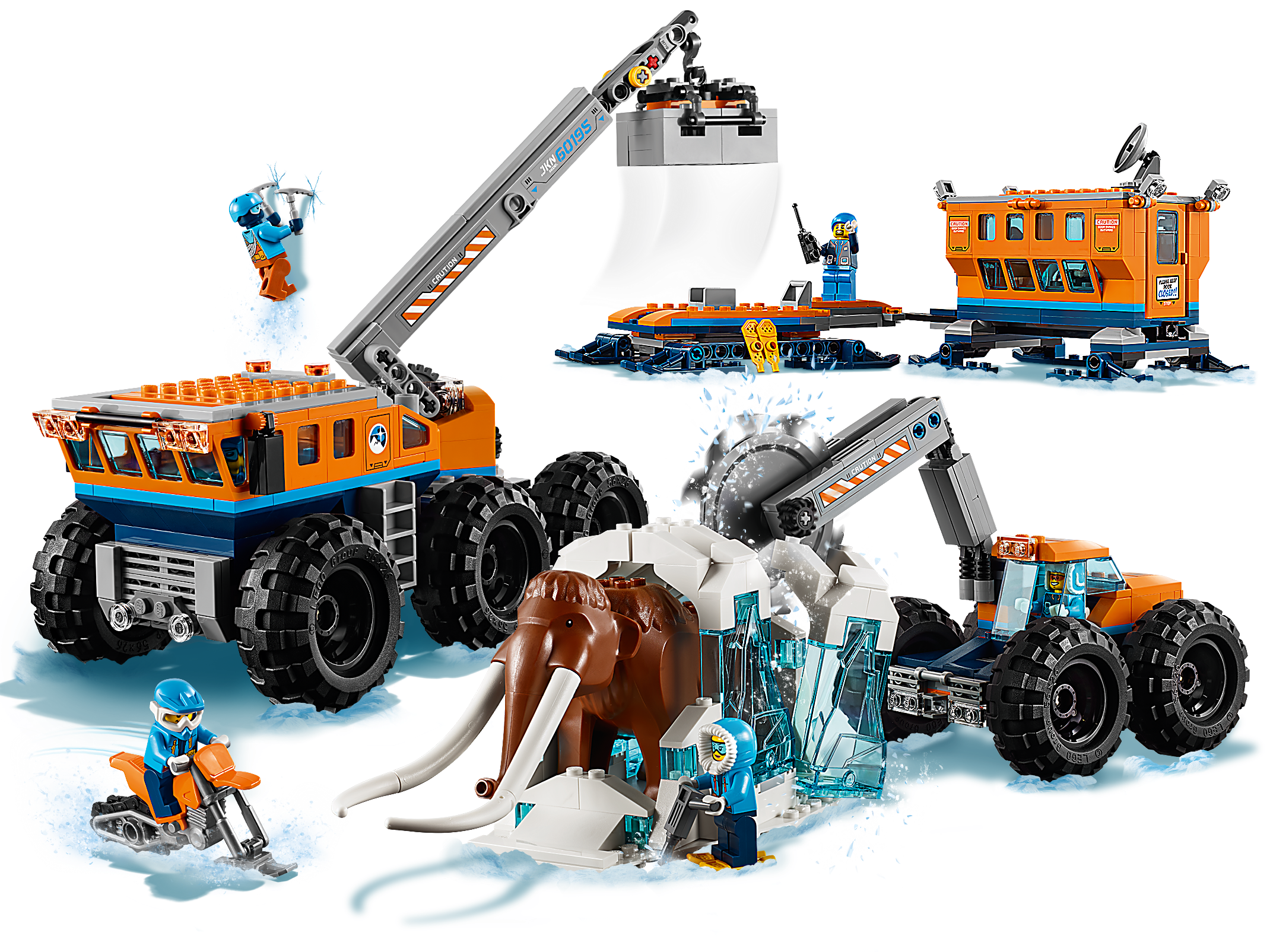 Arctic Mobile Exploration Base 60195 | City | at the Official LEGO® Shop US