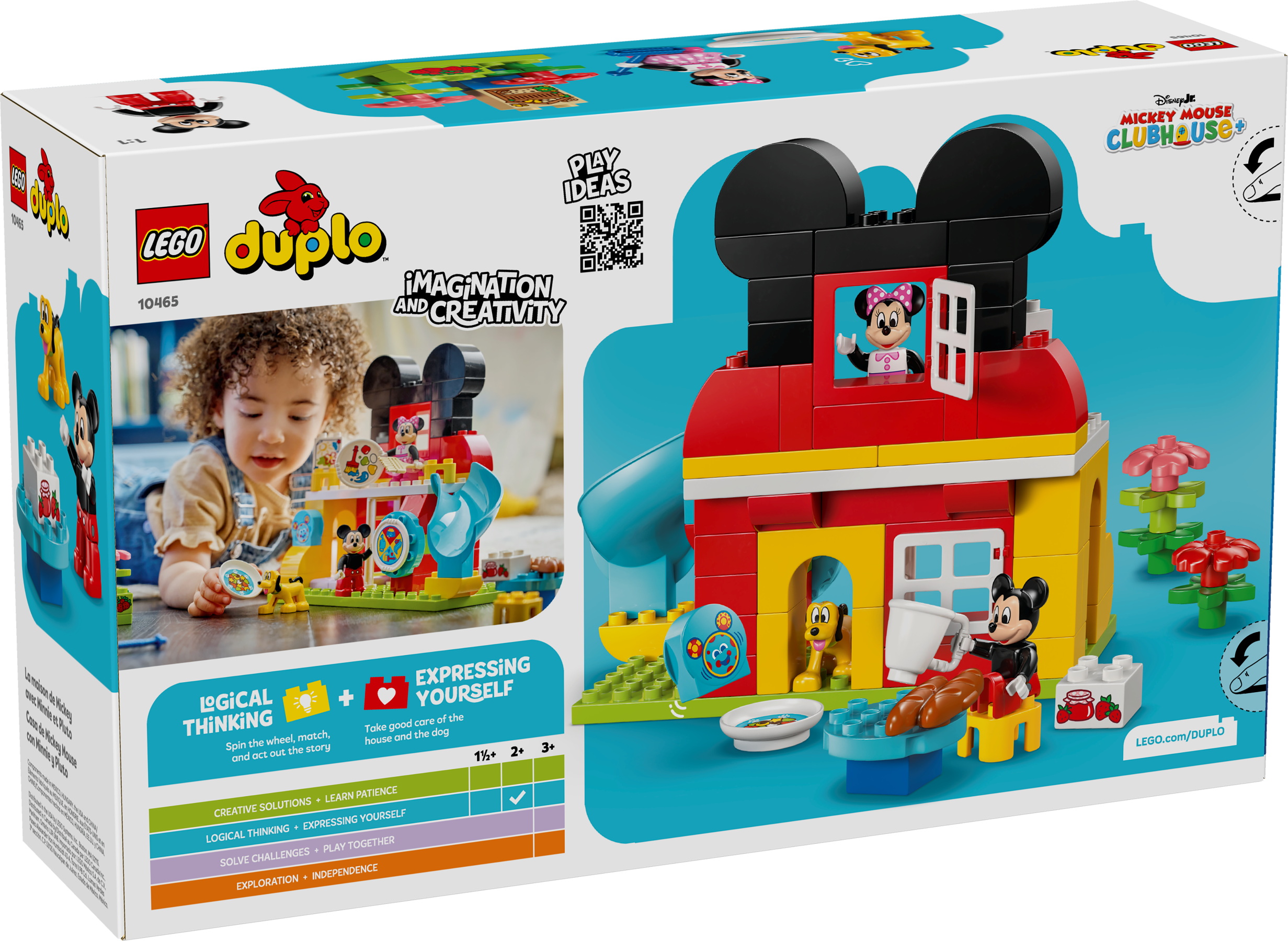 Mickey Mouse Clubhouse with Minnie & Pluto 10465 | DUPLO® | Buy