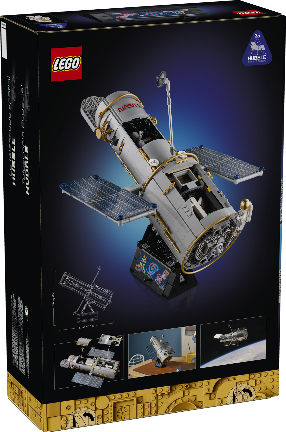 ハッブル宇宙望遠鏡 11382 | LEGO® Icons |レゴ®ストア公式オンライン