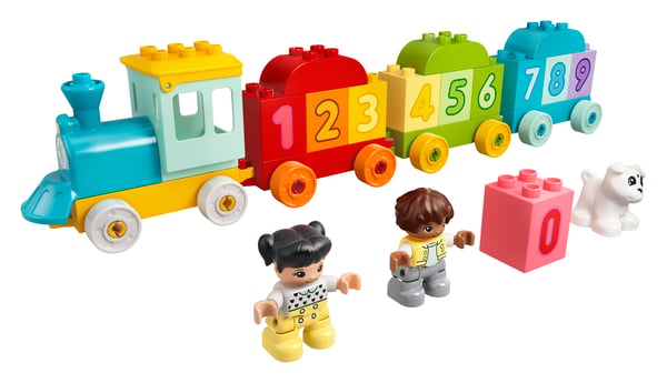 LEGO 10954 Le train des chiffres - Apprendre à compter — visuel 3 sur 8